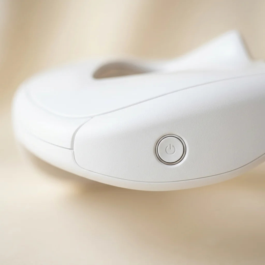 One-button control on the LUMASKCO mask